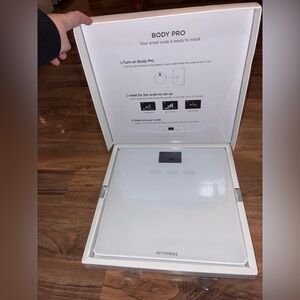 Withings Body Pro Cellular Smart Scale WBS09 Weight & BMI Wi-Fi & Bluetooth